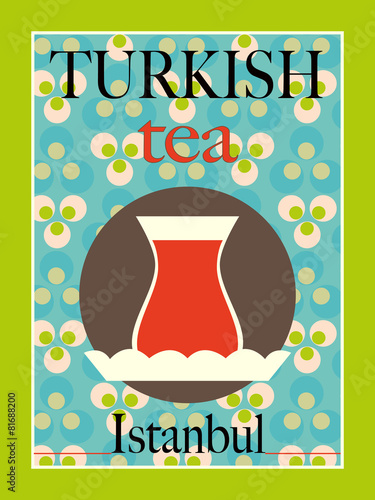 Turkish Tea Poster Design