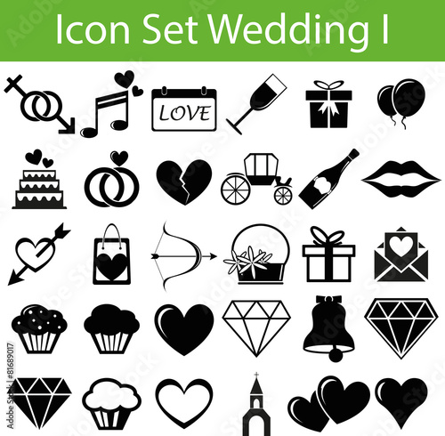 Icon Set Wedding I