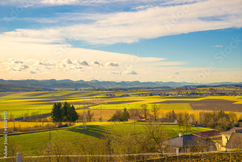 Austrian rural landscape