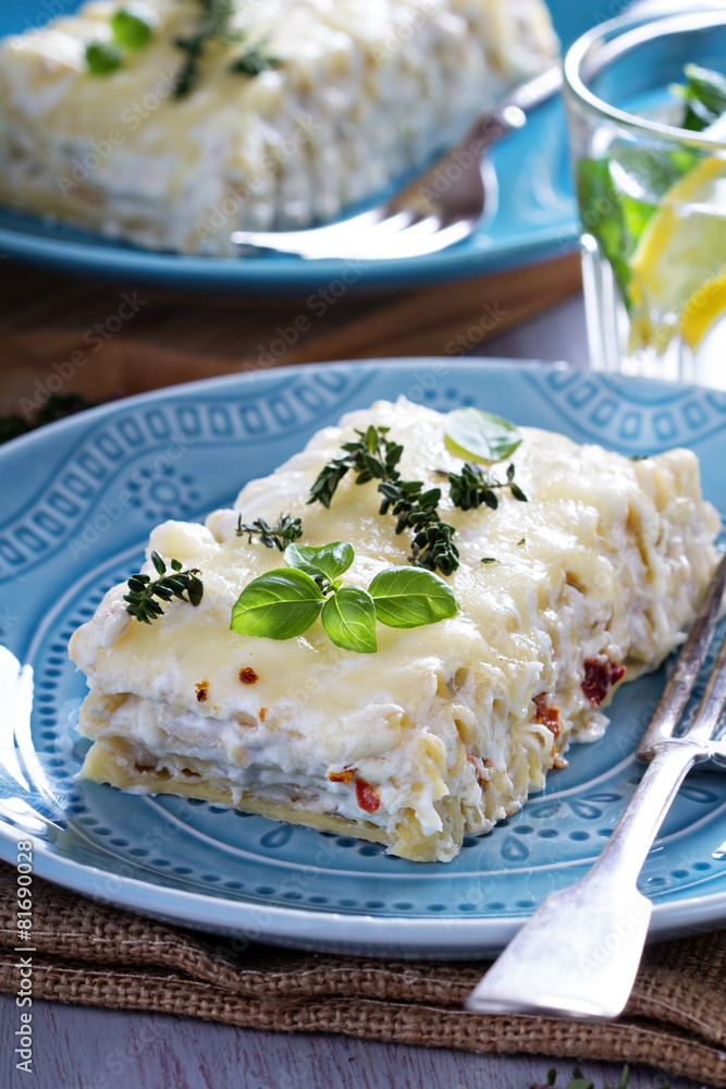 White chicken cheese lasagna White chicken cheese lasagna