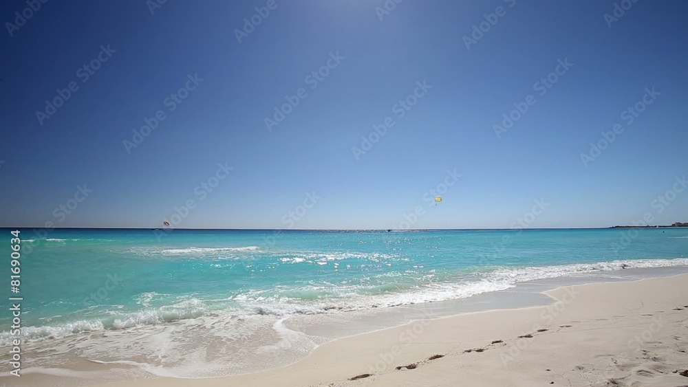 Caribbean sea beach Caribbean sea beach