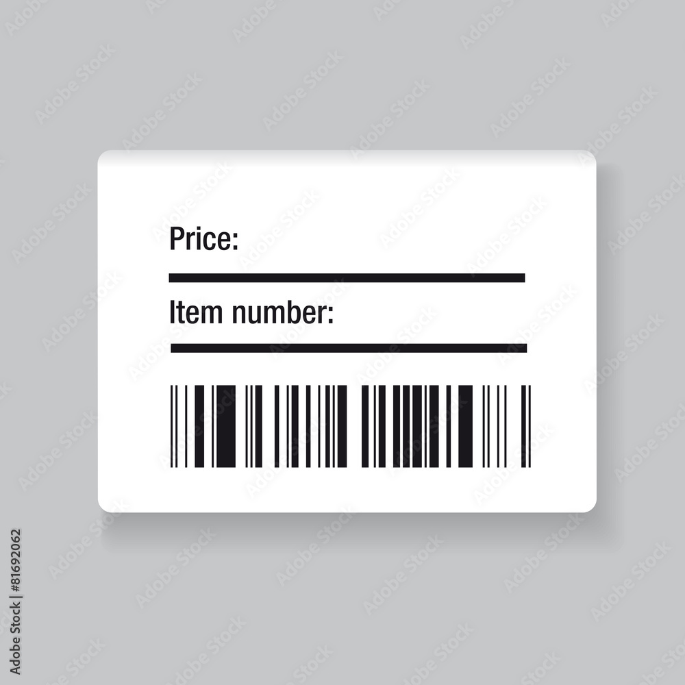Barcode label Barcode label