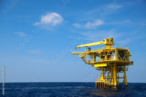Oil and Rig industry in offshore