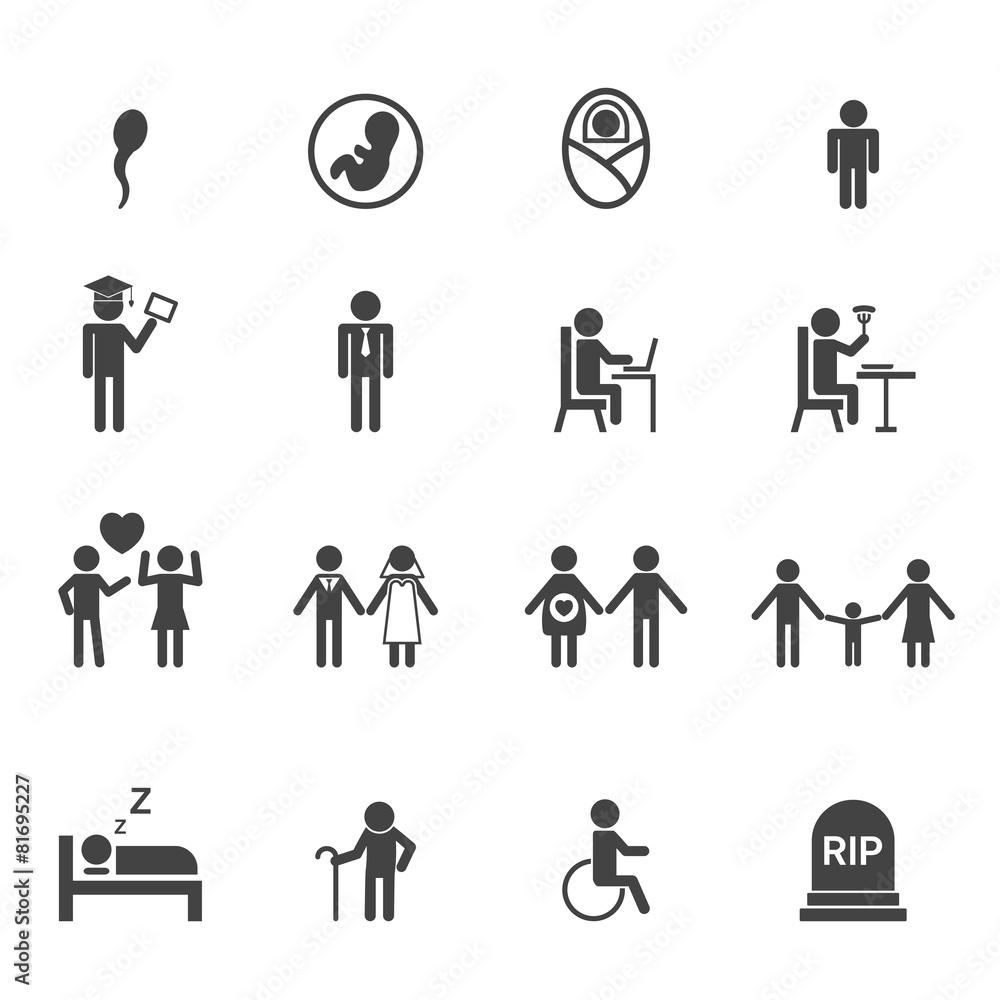 human life icons