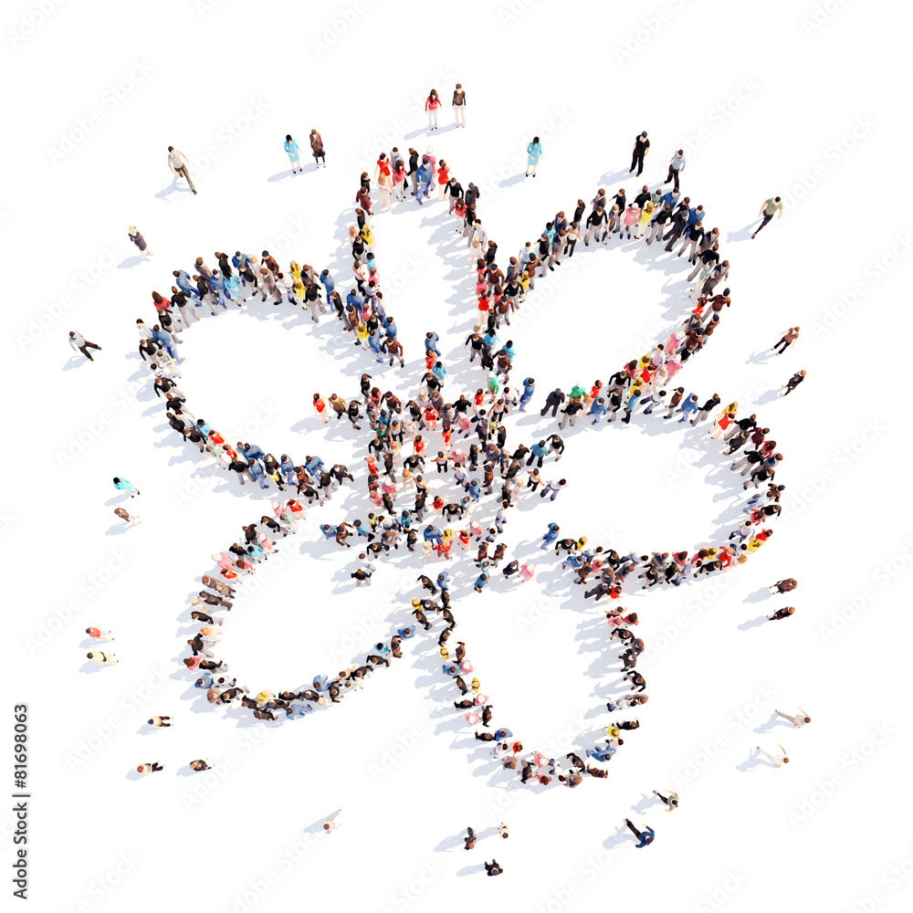 people in the shape of a flower, and ecology. people in the shape of a flower, and ecology.