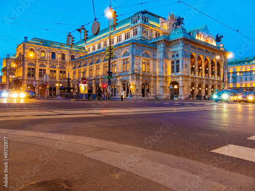 Wien. Österreich. Oper