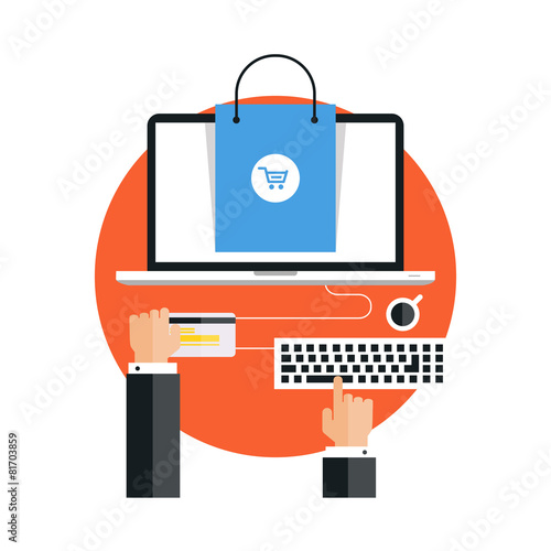 E-commerce concept