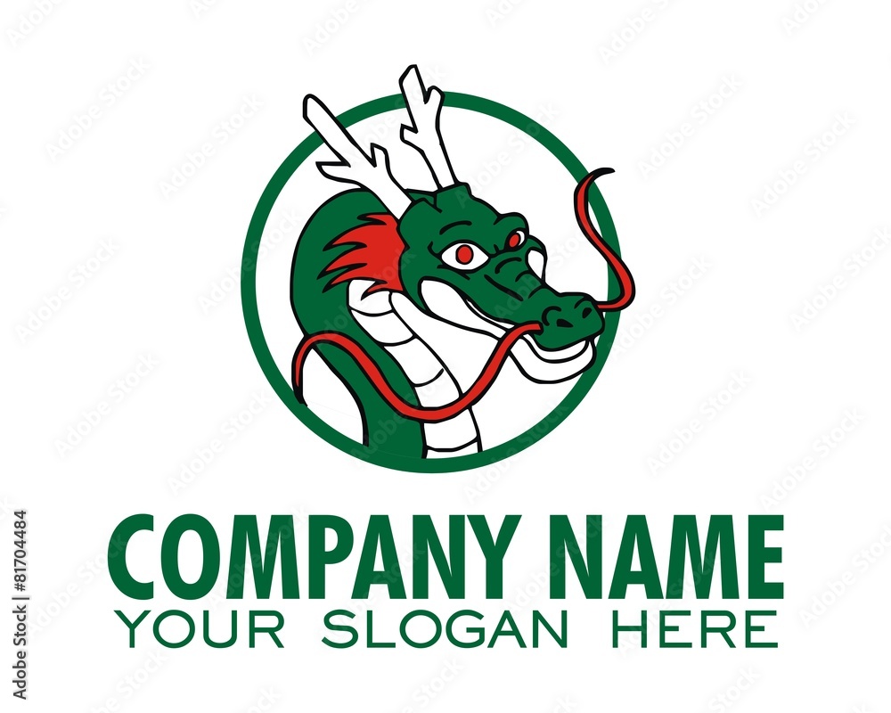dragon logo image vector dragon logo image vector