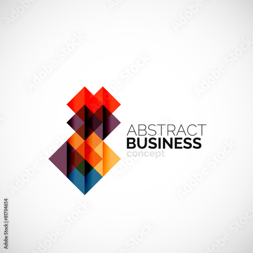 Free Download Square concept, company logo design element - GFXLoad