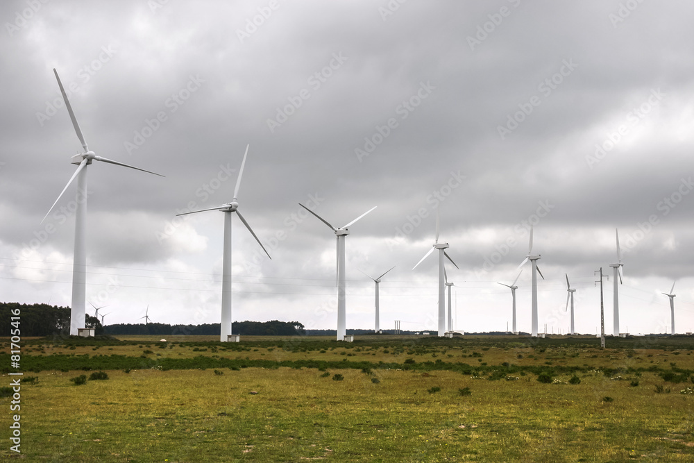 Wind turbines - Stock image Wind turbines - Stock image