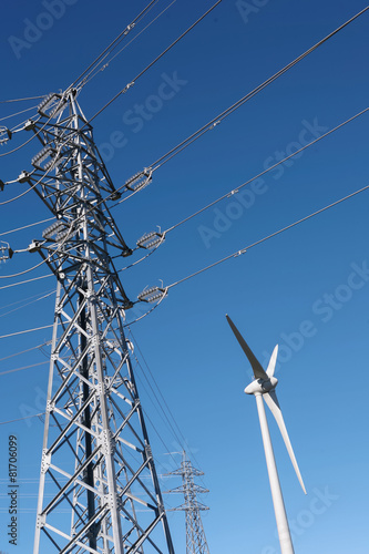 Wind turbine - Stock image