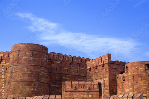 The Red Fort  Agra  India