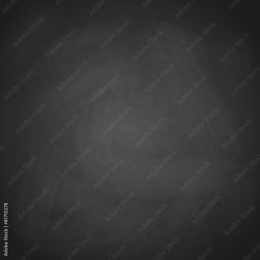 Naklejka premium empty retro black chalkboard background vector eps10
