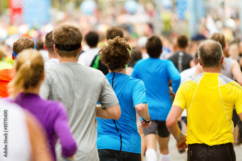 Zieleinlauf beim Marathon