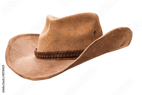 Canvas-taulu cowboy hat closeup