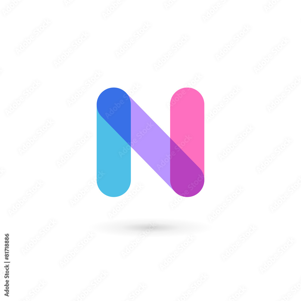 Letter N logo icon design template elements Letter N logo icon design template elements