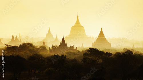 Tela The Temples of Bagan, Mandalay, Myanmar, Burma