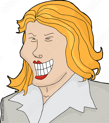 Laughing Businesswoman