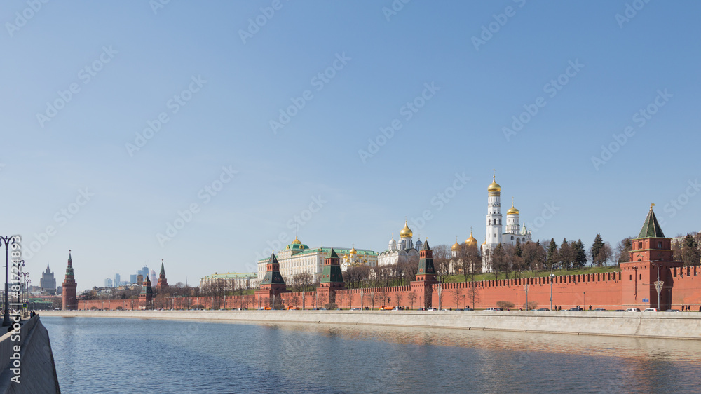 Lovely view of the Moscow Kremlin