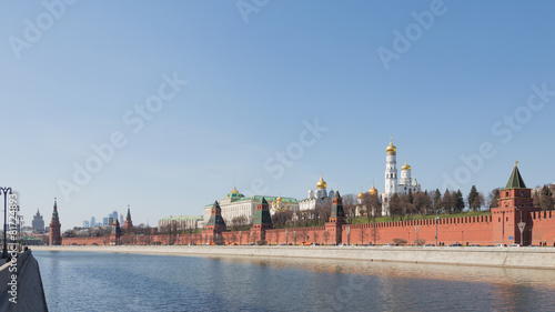Lovely view of the Moscow Kremlin