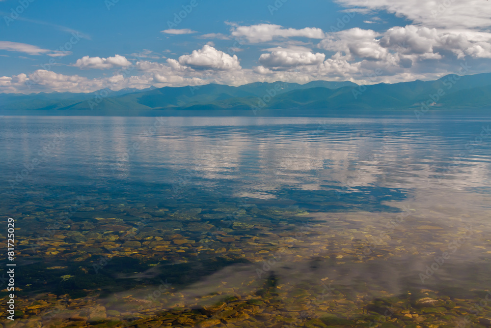 View of lake Baikal