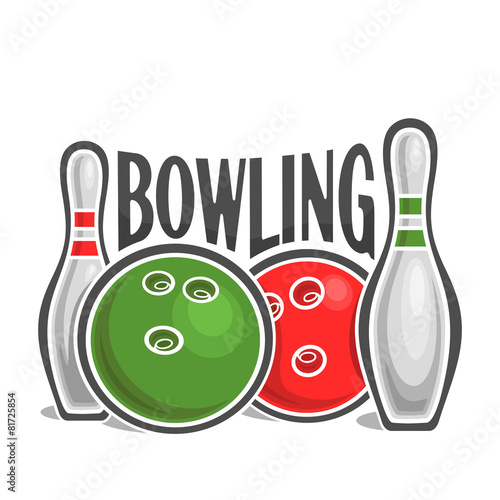 Abstract the image on the subject of bowling