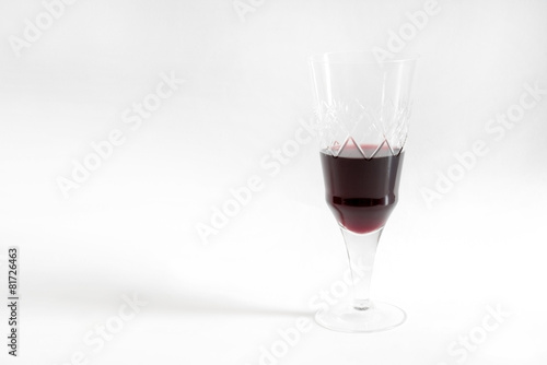 red wine glass