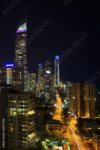 Surfers Paradise nightscape