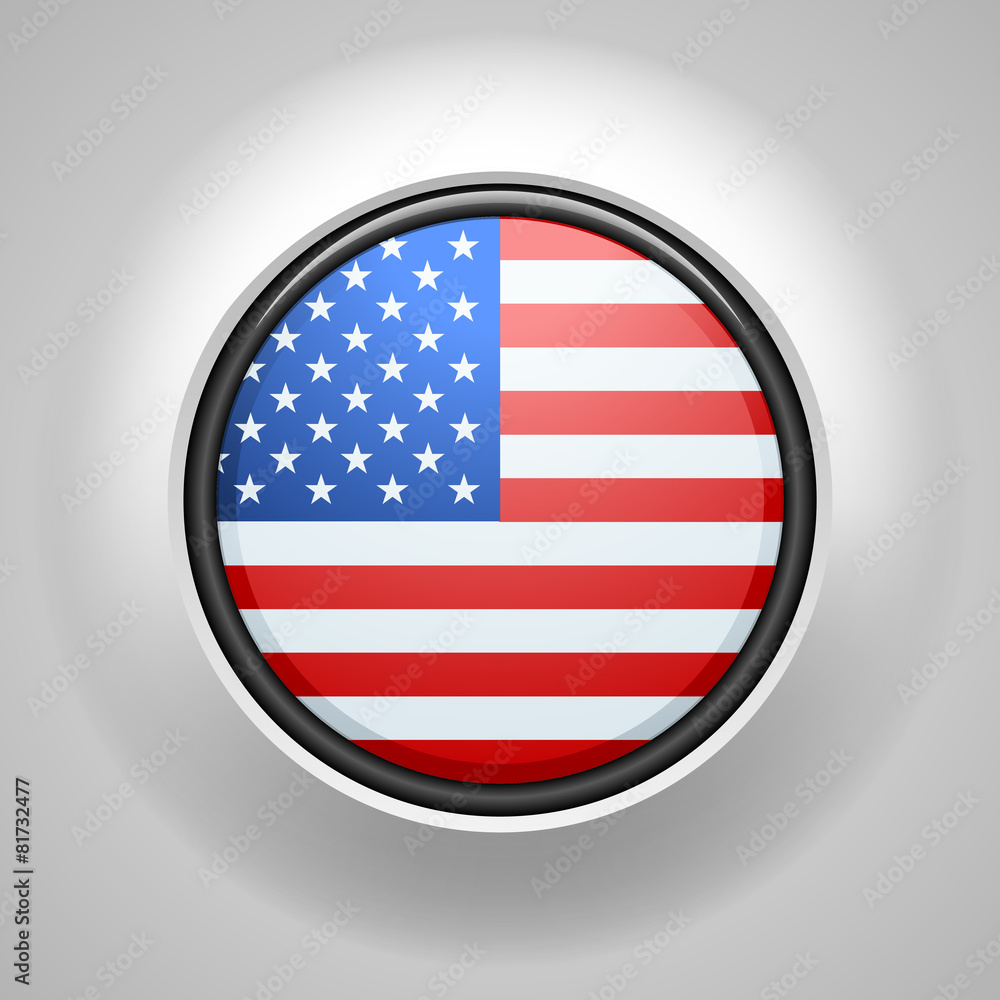 USA Button USA Button