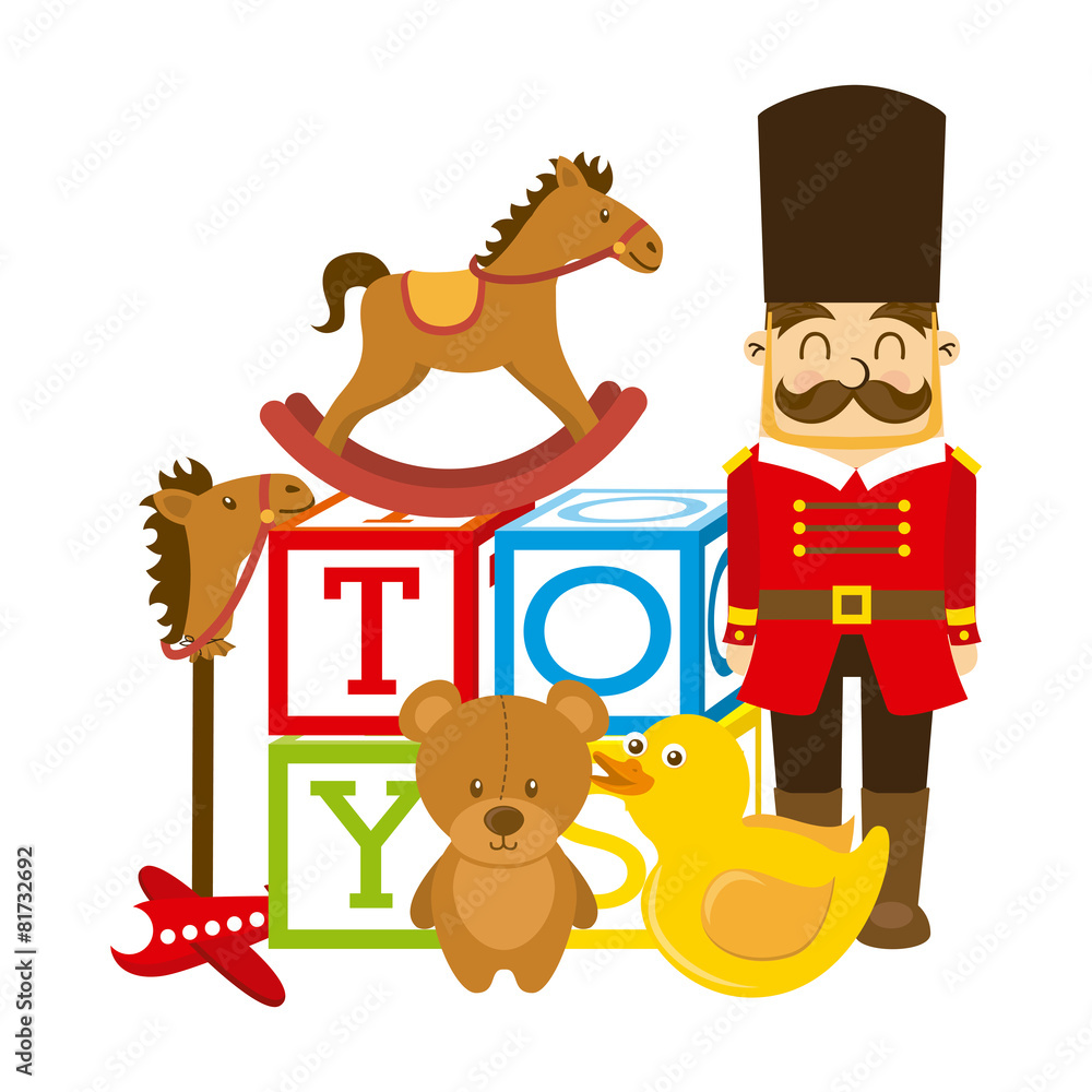 Fototapeta premium baby toys