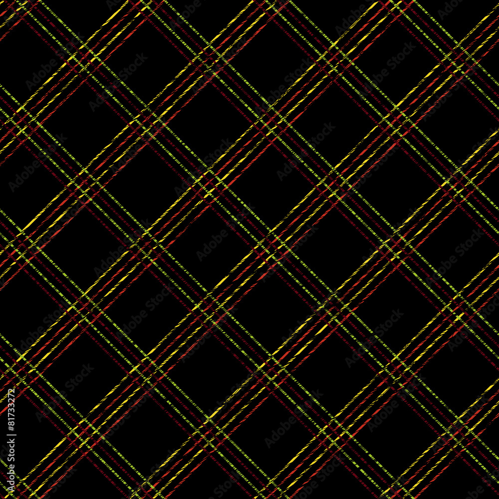 Naklejka premium Scratchy tartan background for decoration or backdrop. Abstract