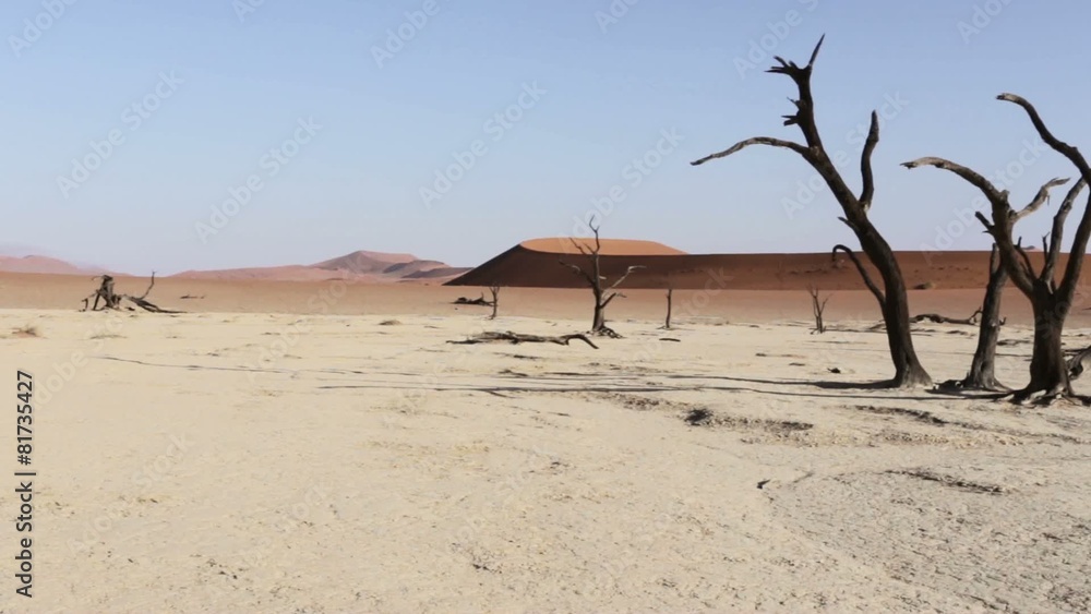 beautiful sunrise landscape of hidden Dead Vlei in Namib desert beautiful sunrise landscape of hidden Dead Vlei in Namib desert