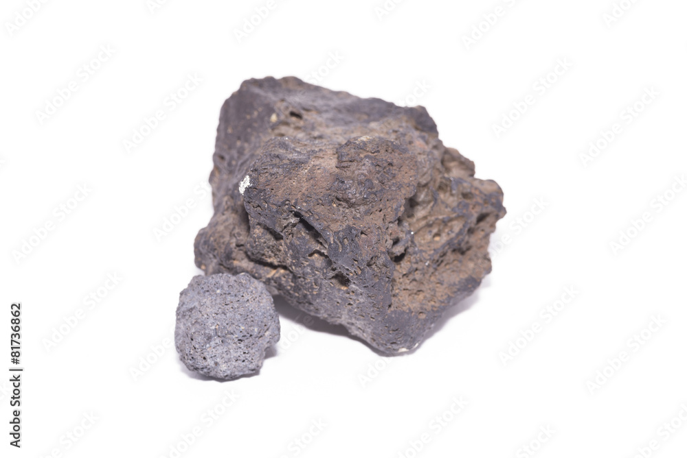 Naklejka premium Lava solidificada.