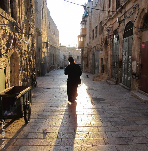 The streets of Jerusalem