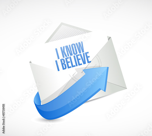 I Know I believe email sign