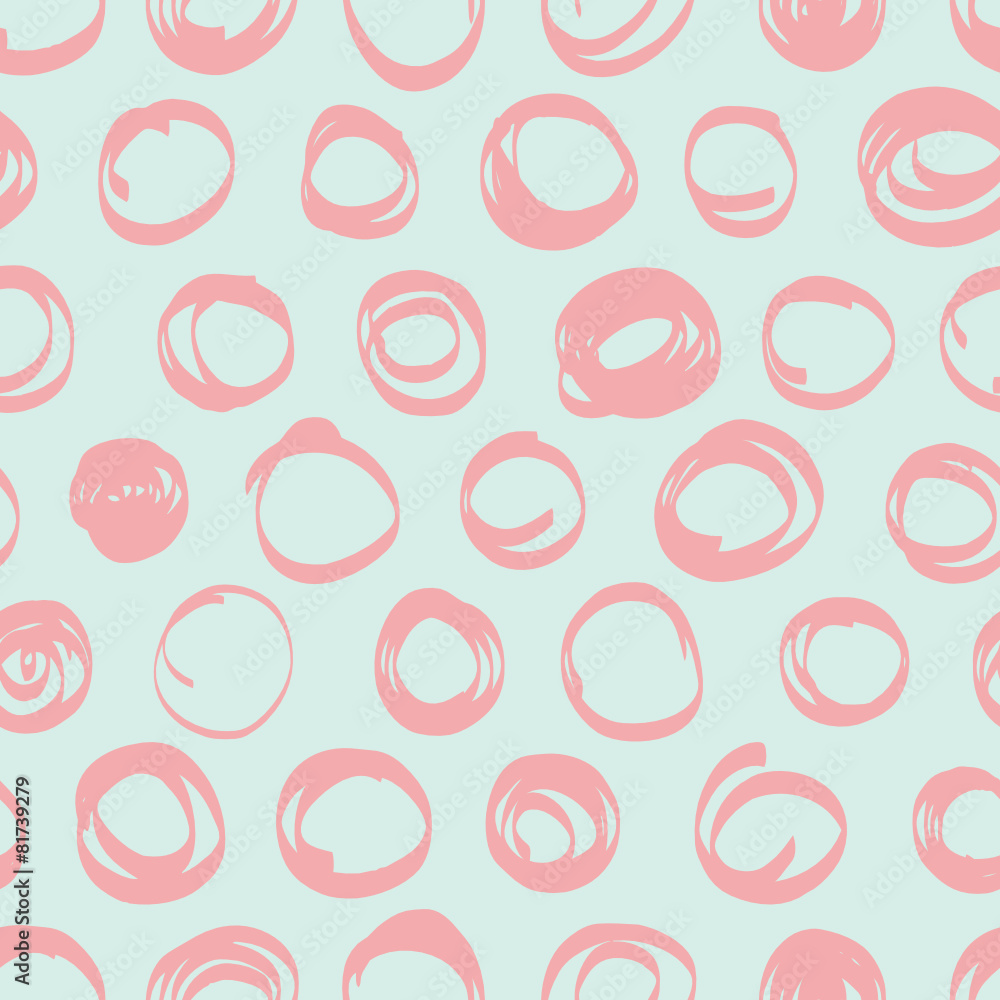 Abstract circle seamless pattern Abstract circle seamless pattern