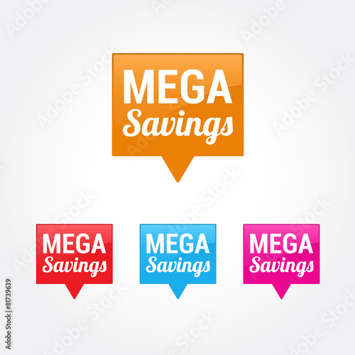 Mega Savings Tags