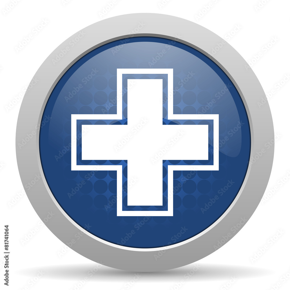 pharmacy blue glossy web icon pharmacy blue glossy web icon