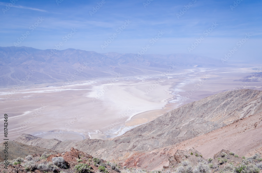 Dante's view in Death Valley