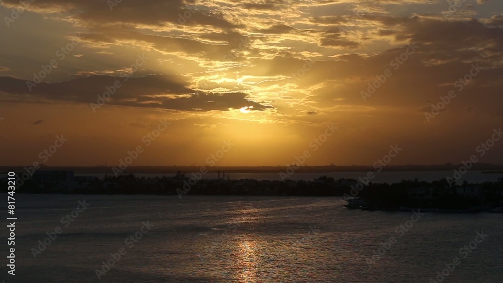 Caribbean sunset Caribbean sunset