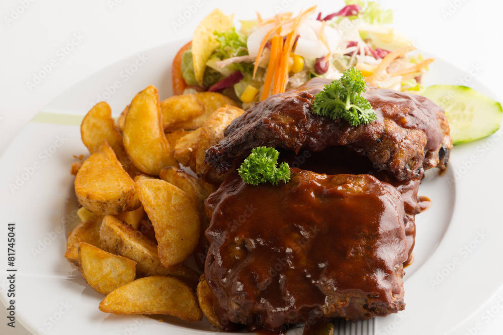 Real Ribs - texanisch - Rippchen Real Ribs - texanisch - Rippchen
