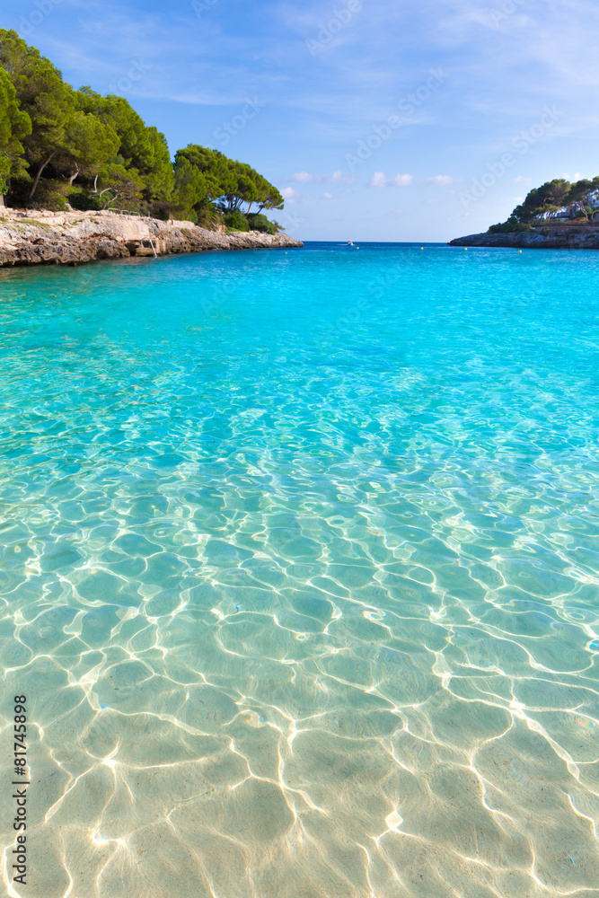 Majorca Cala Gran Dor beach in Mallorca Santanyi Majorca Cala Gran Dor beach in Mallorca Santanyi