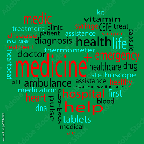 Form heart medicine tag