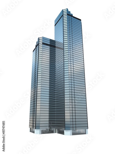 twin skyscraper