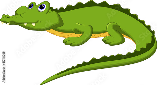 Crocodile cartoon © irwanjos