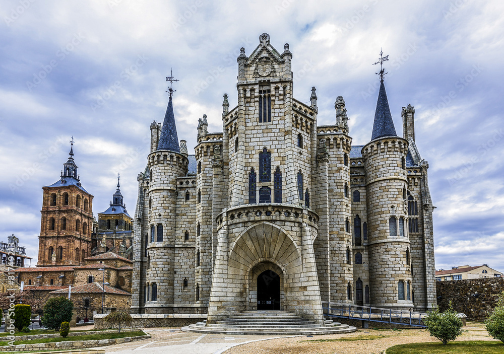 Fototapeta premium Astorga Epsiscopal Palace