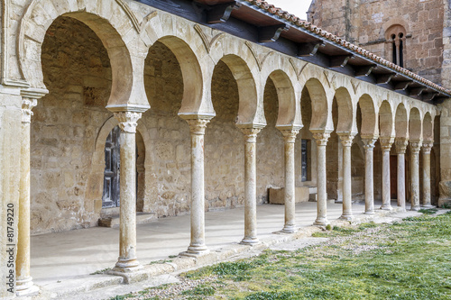 Mozarabic monastery of San Miguel de Escalada in Leon