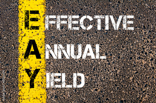 Business Acronym EAY – Effective Annual Yield photo