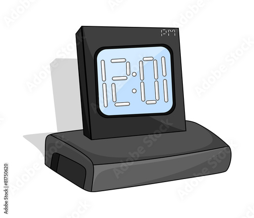 Retro Alarm Clock Design