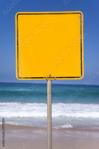Empty sign